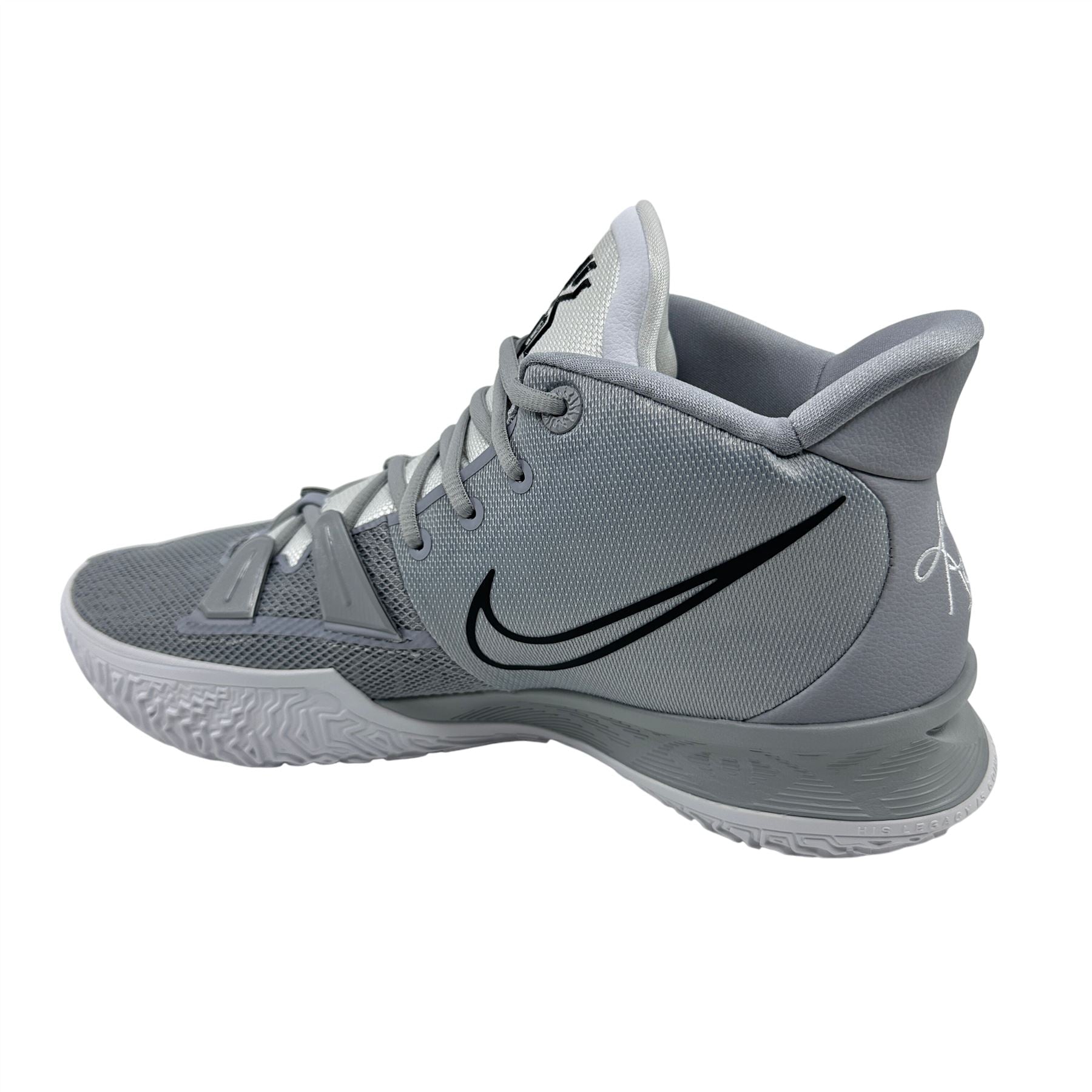 Nike Kyrie 7 TB Promo Wolf Grey Black Mens Athletic Sneaker