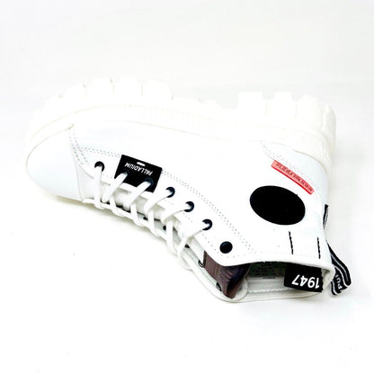 Palladium Revolt Hi TX Star White Marshmallow Womens Platform Boots 97242 127