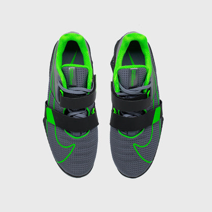 Nike - Romaleos 4 Weightlifting Shoes - ASHEN SLATE/GREEN STRIKE-ANTHRACITE