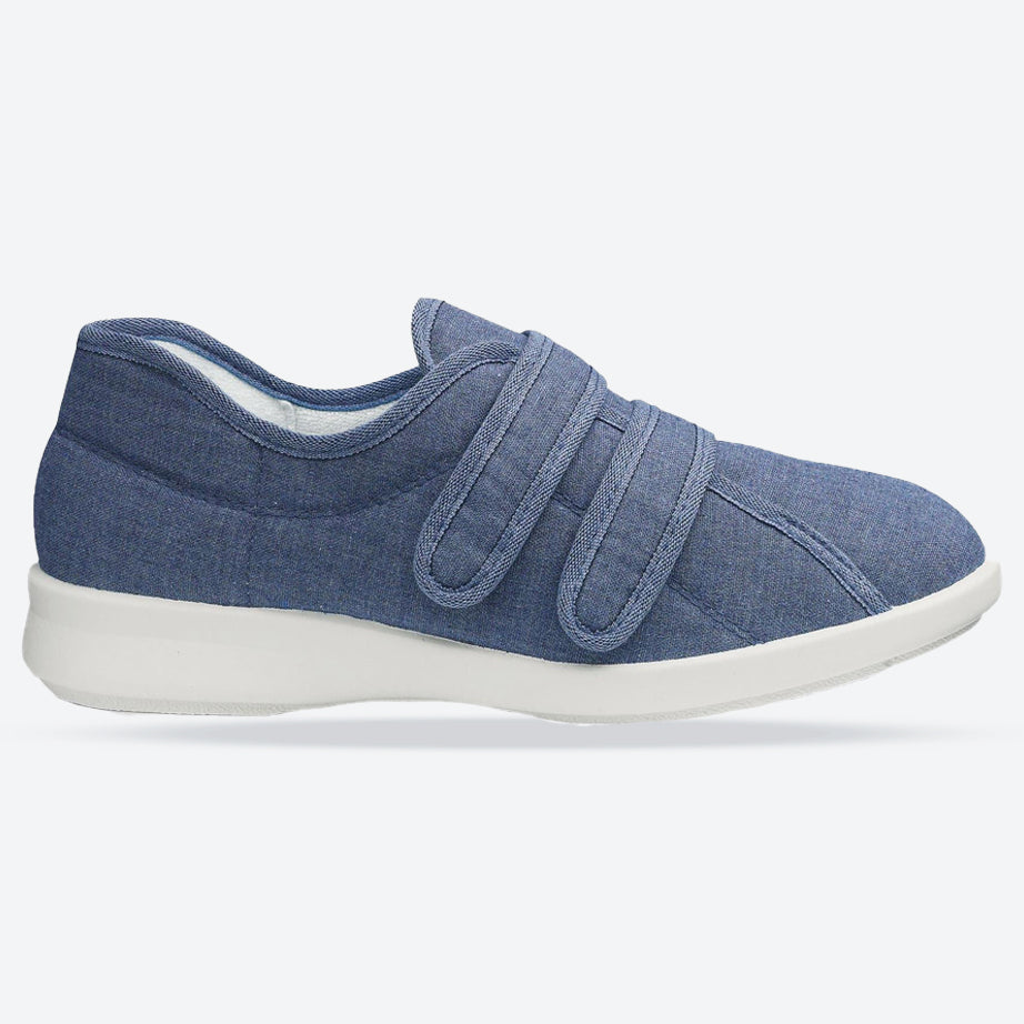 Womens Wide Fit DB Celene Canvas Shoes
