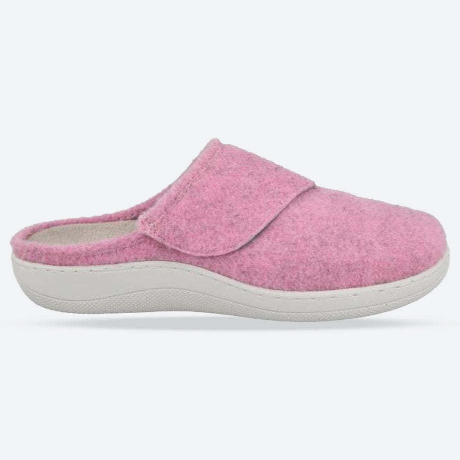Women's Wide Fit DB Lake Mule Slippers