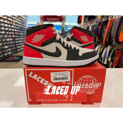 Jordan 1 Mid Newsprint Light Orewood Brown (Women's) *Conditional*