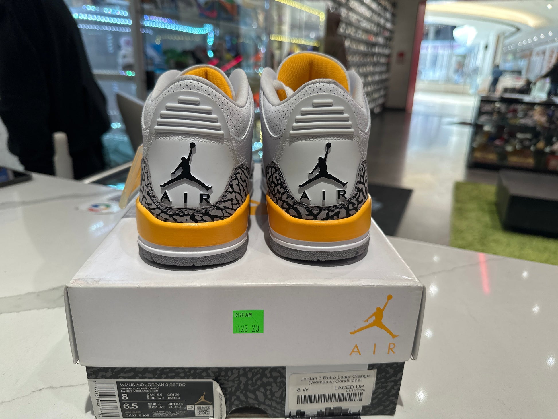 Jordan 3 Retro Laser Orange (Women's) Conditional