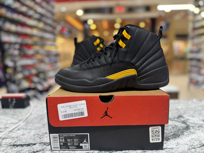 PRE OWNED Jordan 12 Retro Black Taxi