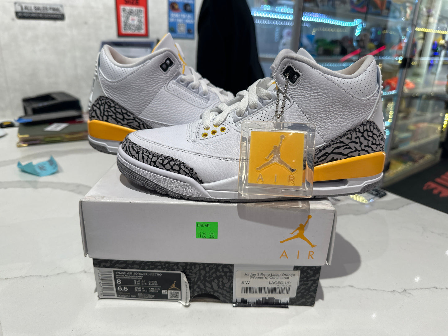 Jordan 3 Retro Laser Orange (Women's) Conditional