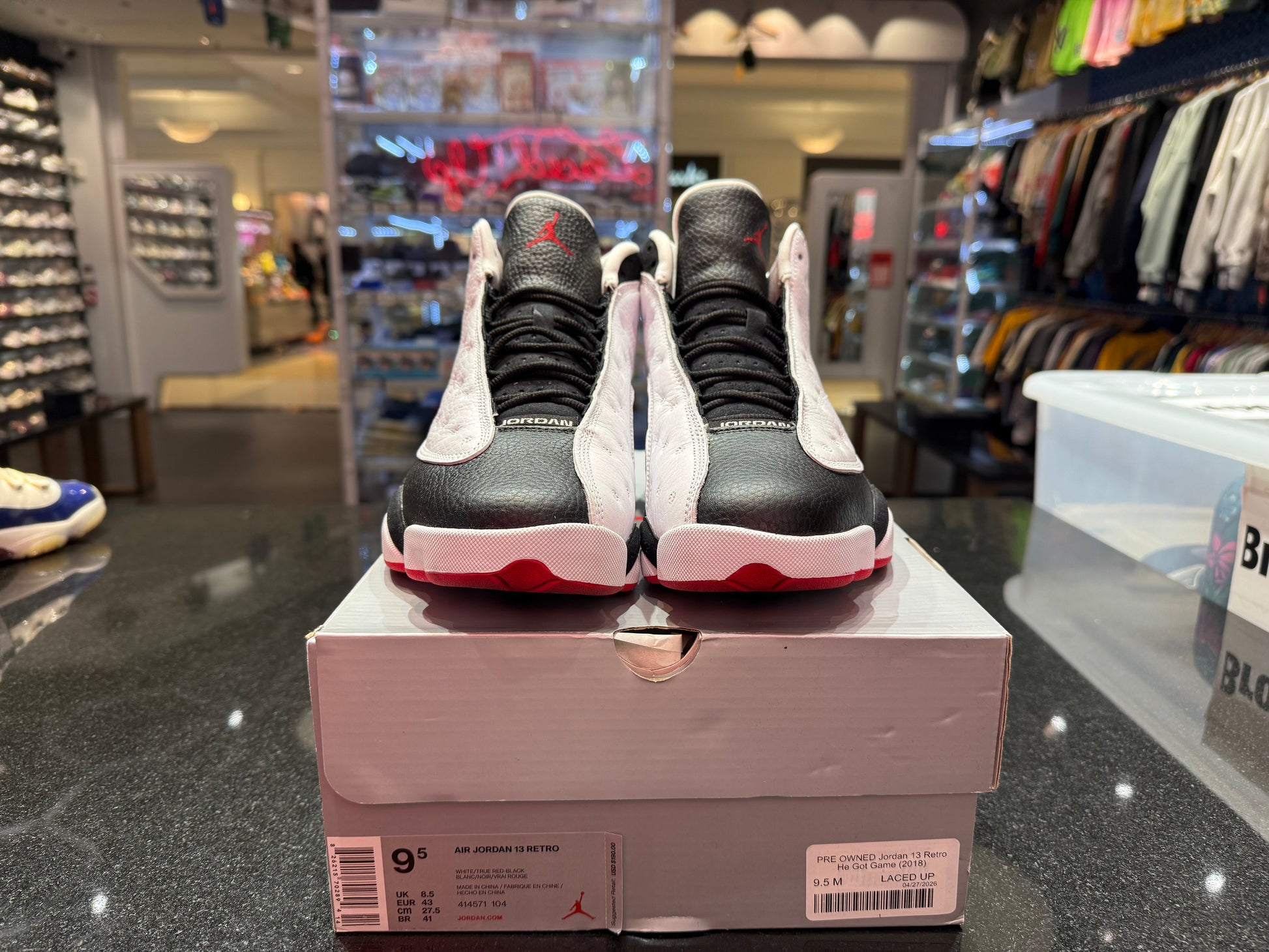 PRE OWNED Jordan 13 Retro He Got Game (2018)