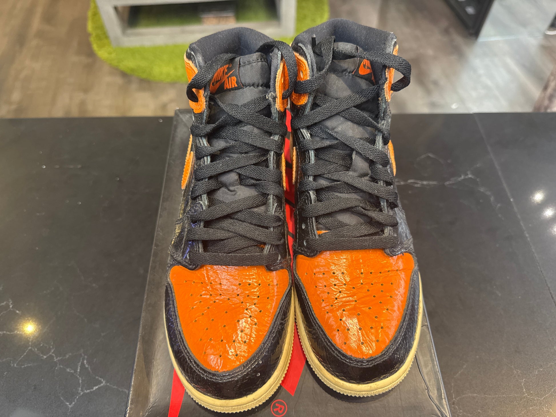 PRE OWNED Jordan 1 Retro Reverse Shattered Backboard (GS)