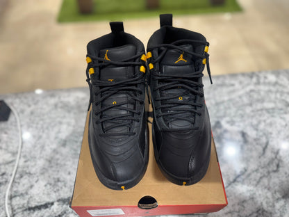 PRE OWNED Jordan 12 Retro Black Taxi