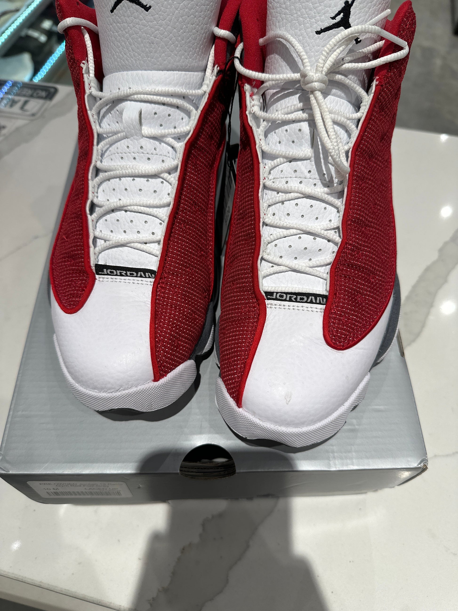 PRE OWNED Jordan 13 Retro Gym Red Flint Grey