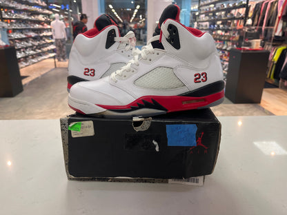 Nike Air Jordan Retro 5 "Fire Red Black Tongue" Conditional