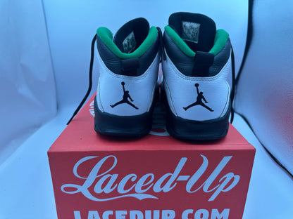 PRE OWNED Jordan 10 Retro Seattle NO BOX