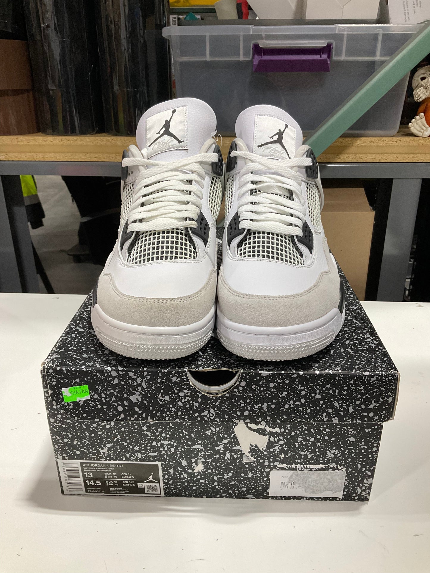 VNDS Jordan 4 Military Black *Conditional*