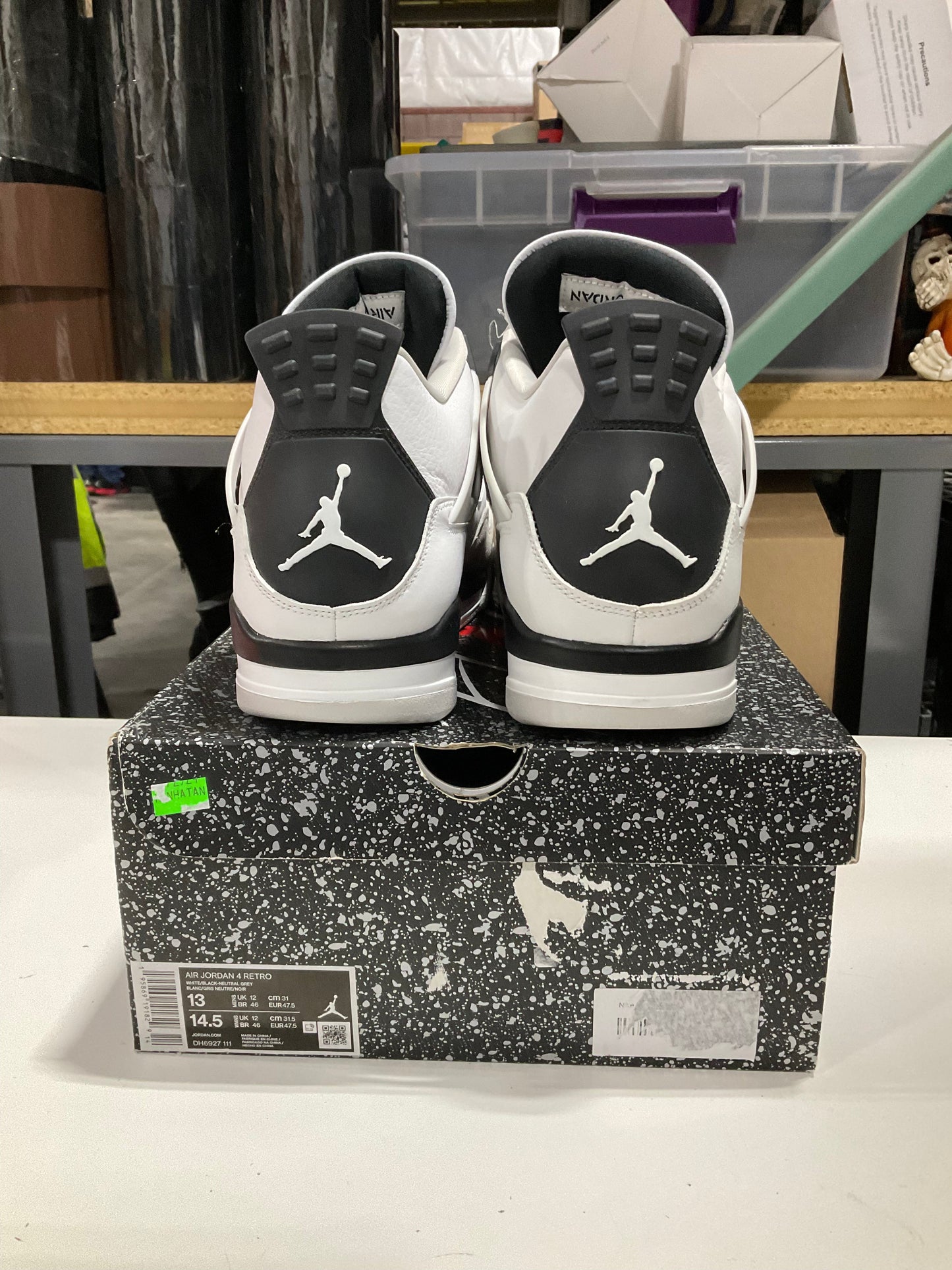 VNDS Jordan 4 Military Black *Conditional*
