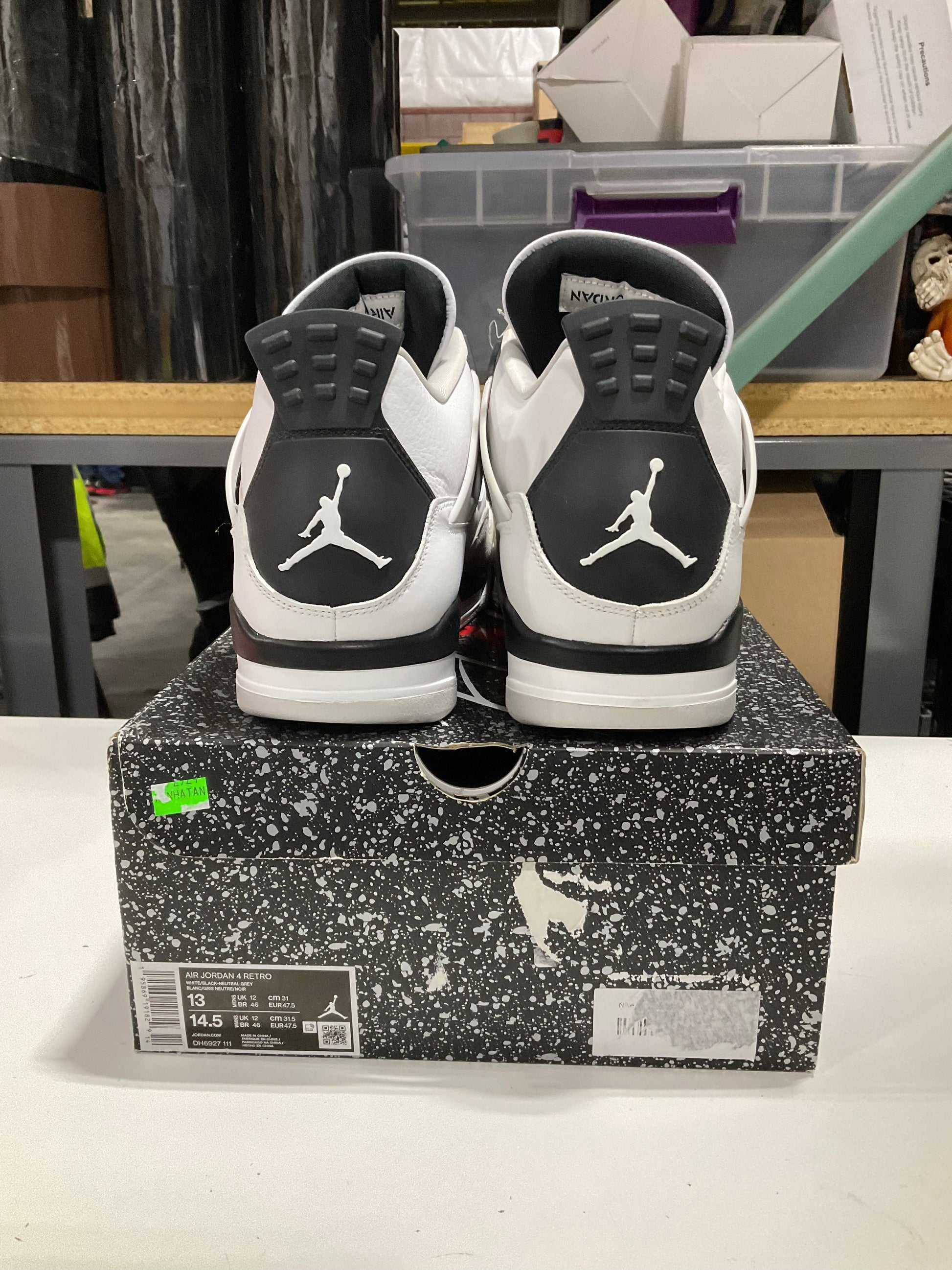 VNDS Jordan 4 Military Black *Conditional*