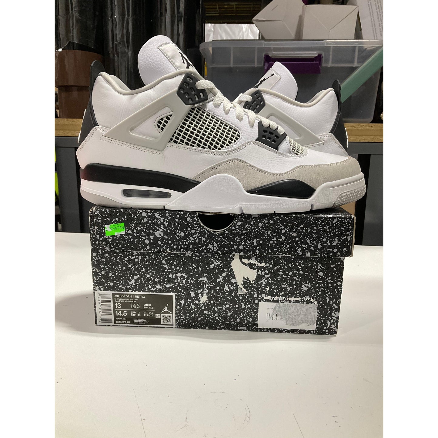 VNDS Jordan 4 Military Black *Conditional*