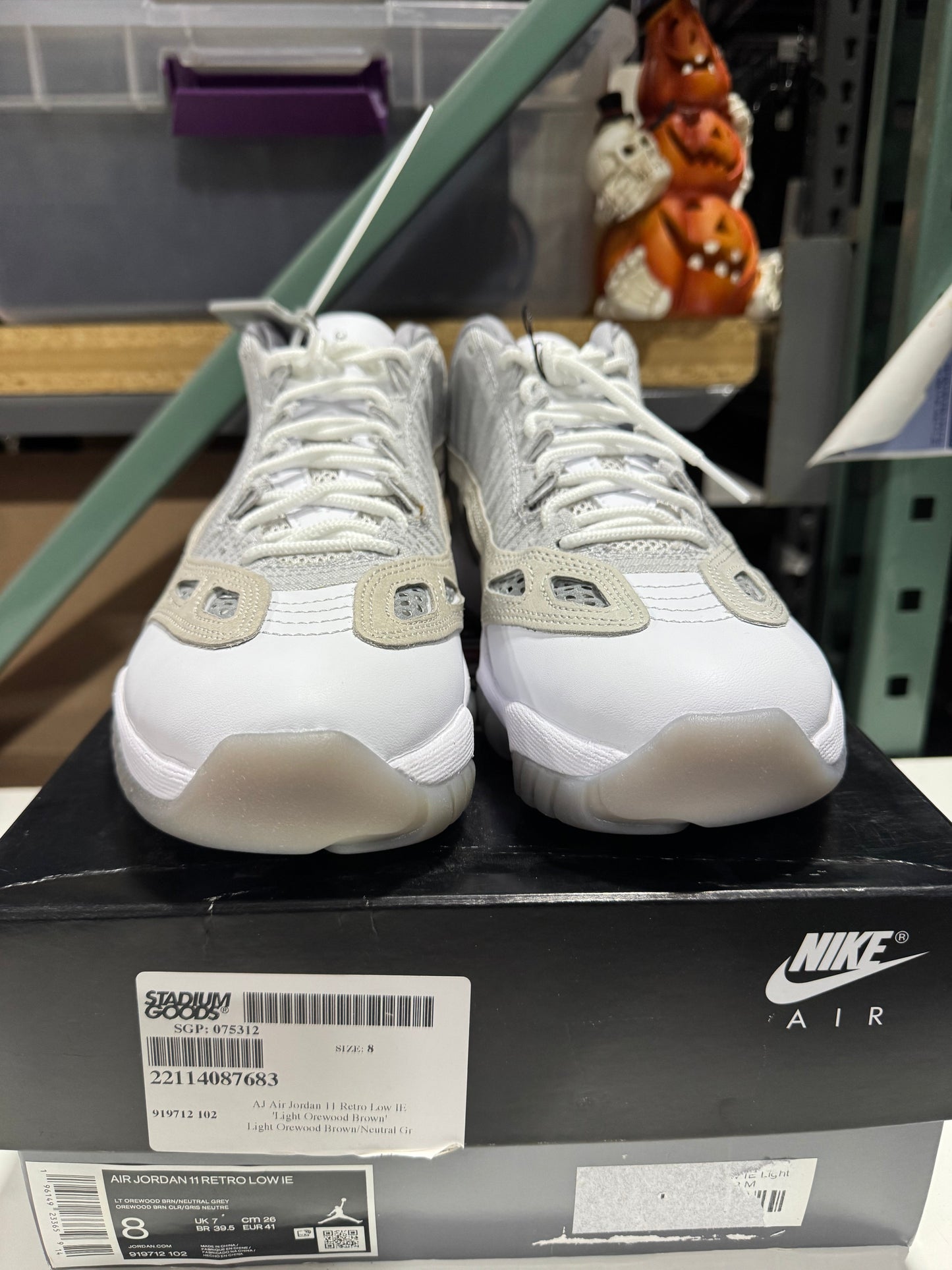 *Conditional* Air Jordan 11 Retro Low IE 'Light Orewood Brown' M 2022