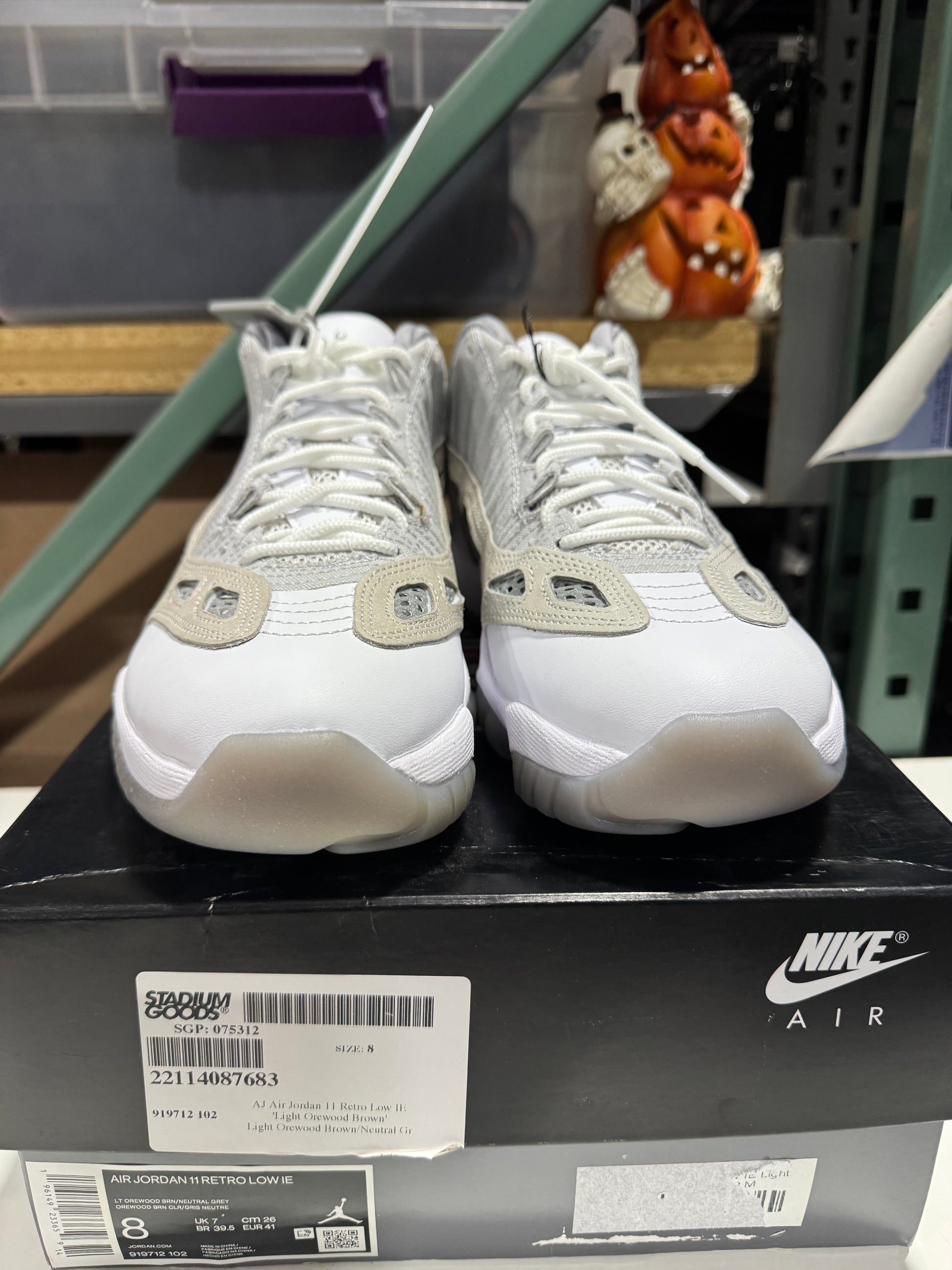 *Conditional* Air Jordan 11 Retro Low IE 'Light Orewood Brown' M 2022