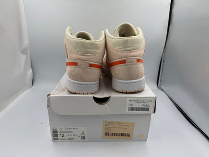 PRE OWNED Jordan 1 Mid SE Corduroy Sail