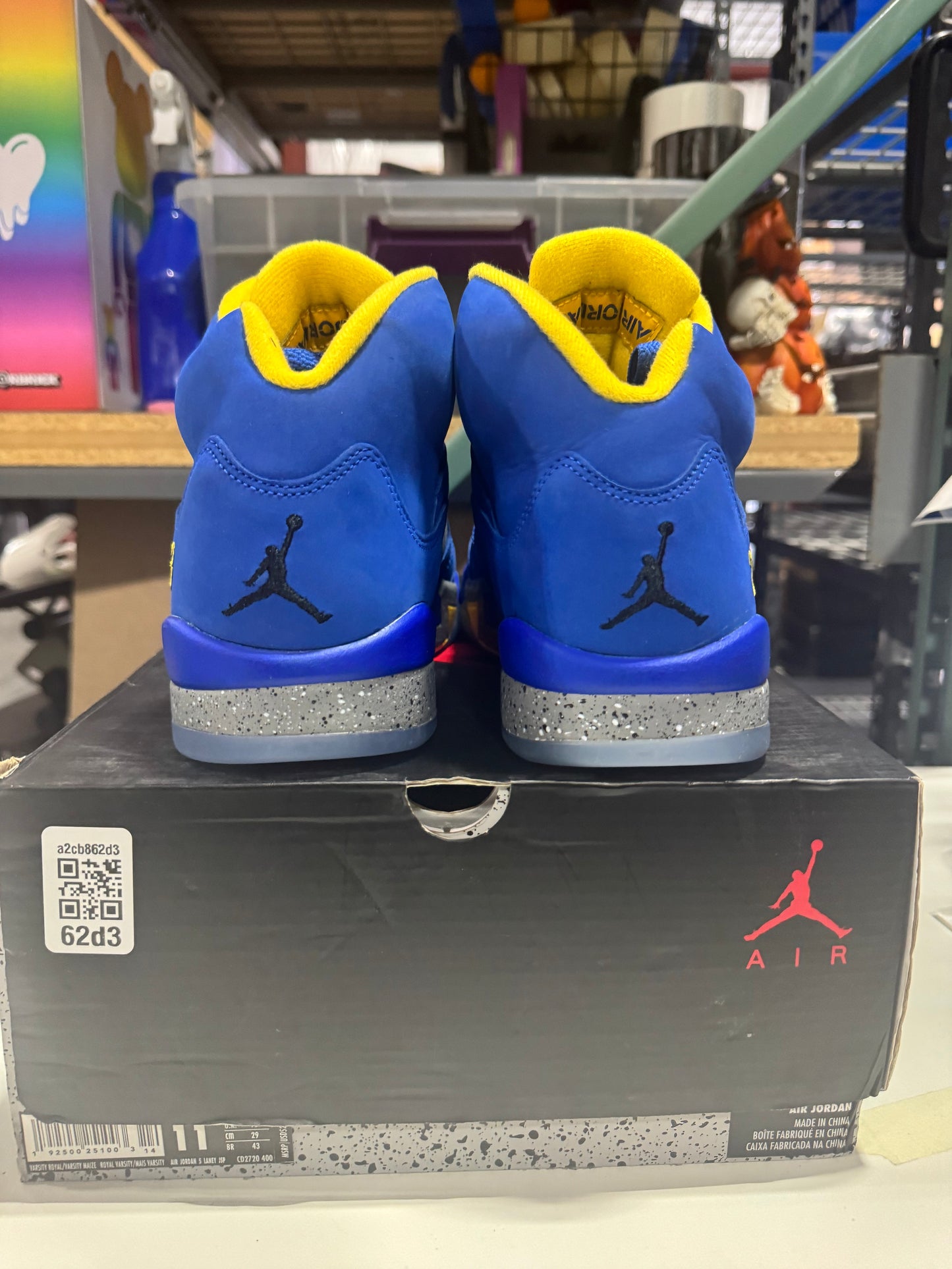 *Conditional* VNDS Jordan 5 Retro JSP Laney Varsity Royal