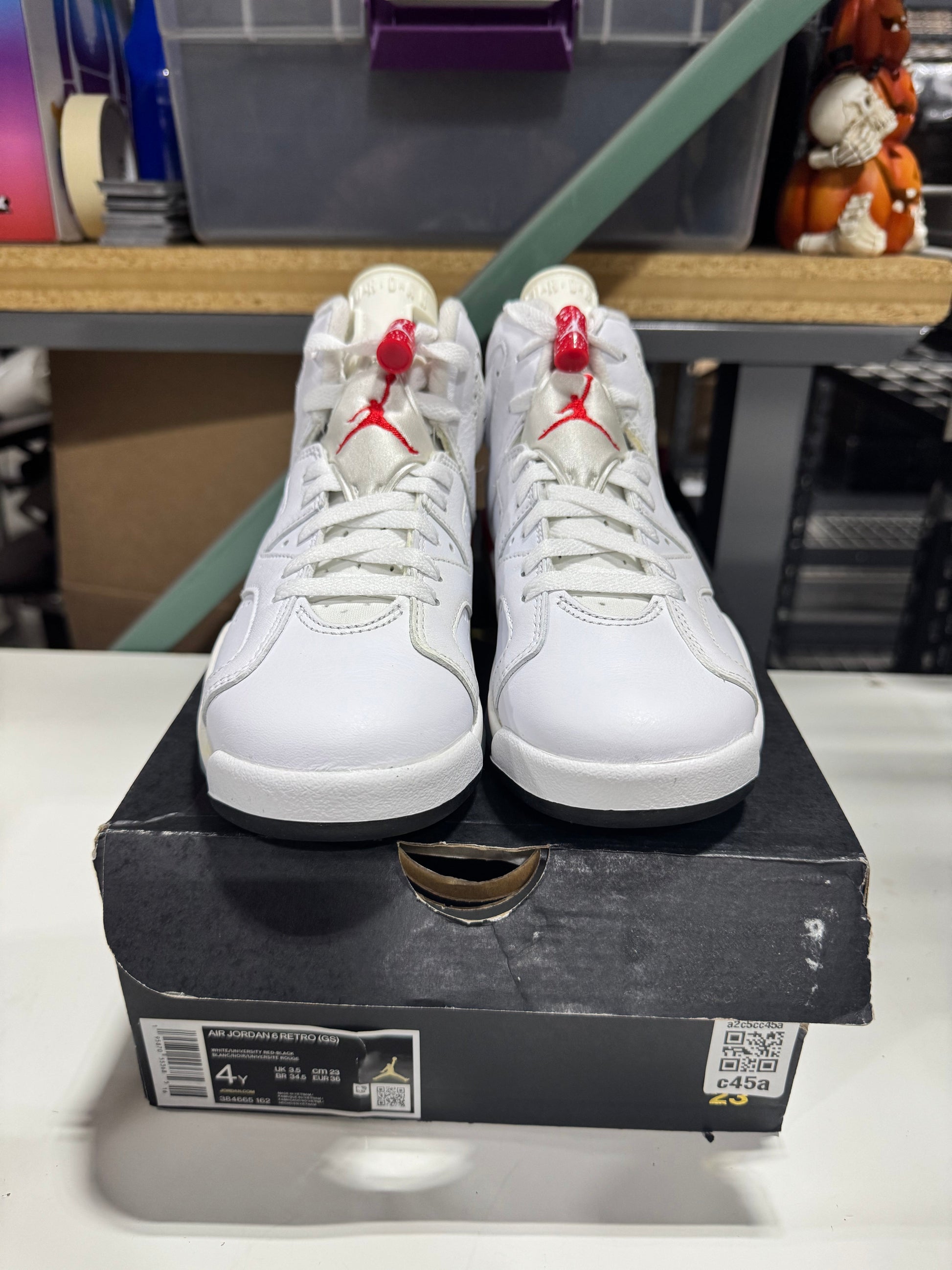 *Conditional* Jordan 6 Retro Red Oreo (GS)