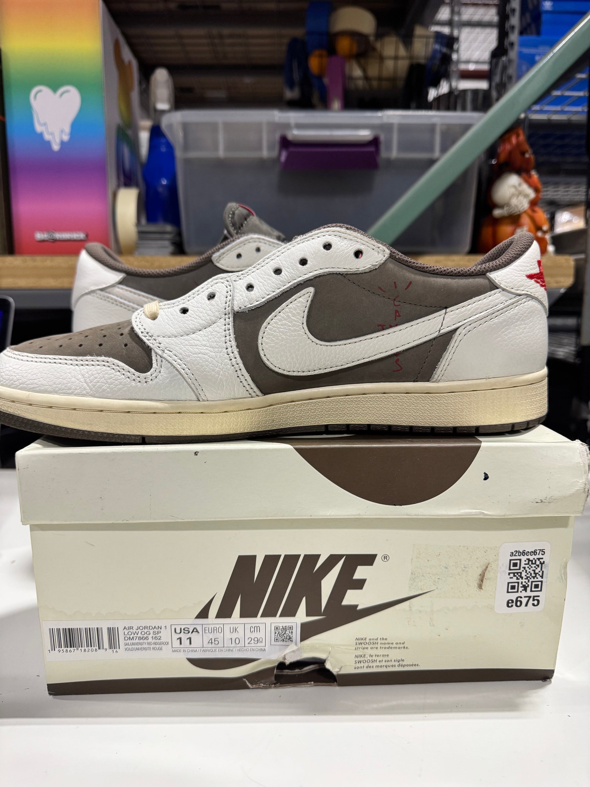 *Conditional* Jordan 1 Retro Low OG SP Travis Scott Reverse Mocha