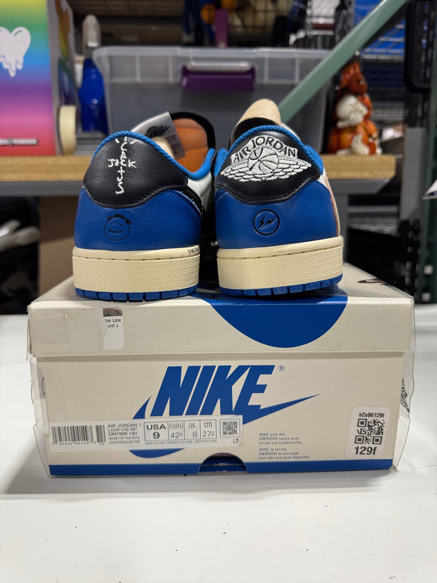 *Conditional* Jordan 1 Retro Low OG SP Fragment x Travis Scott