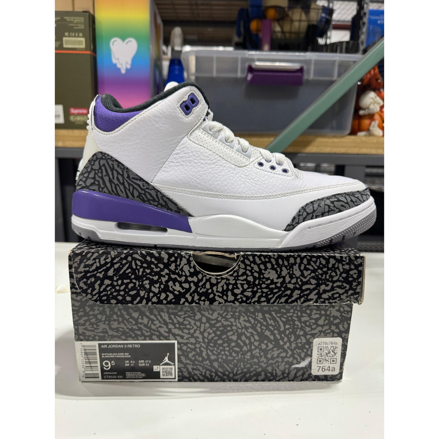*Conditional* Jordan 3 Retro Dark Iris