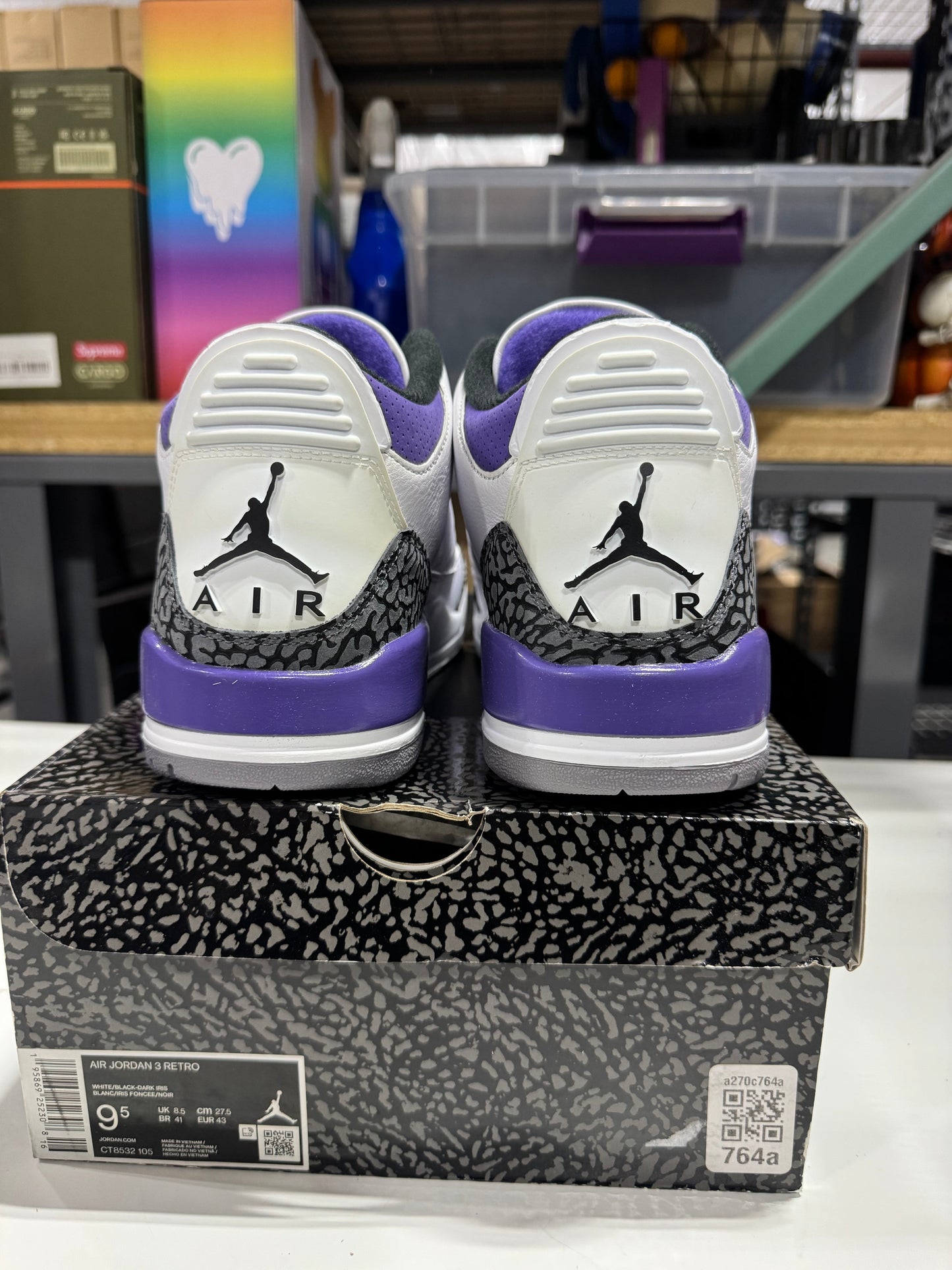 *Conditional* Jordan 3 Retro Dark Iris