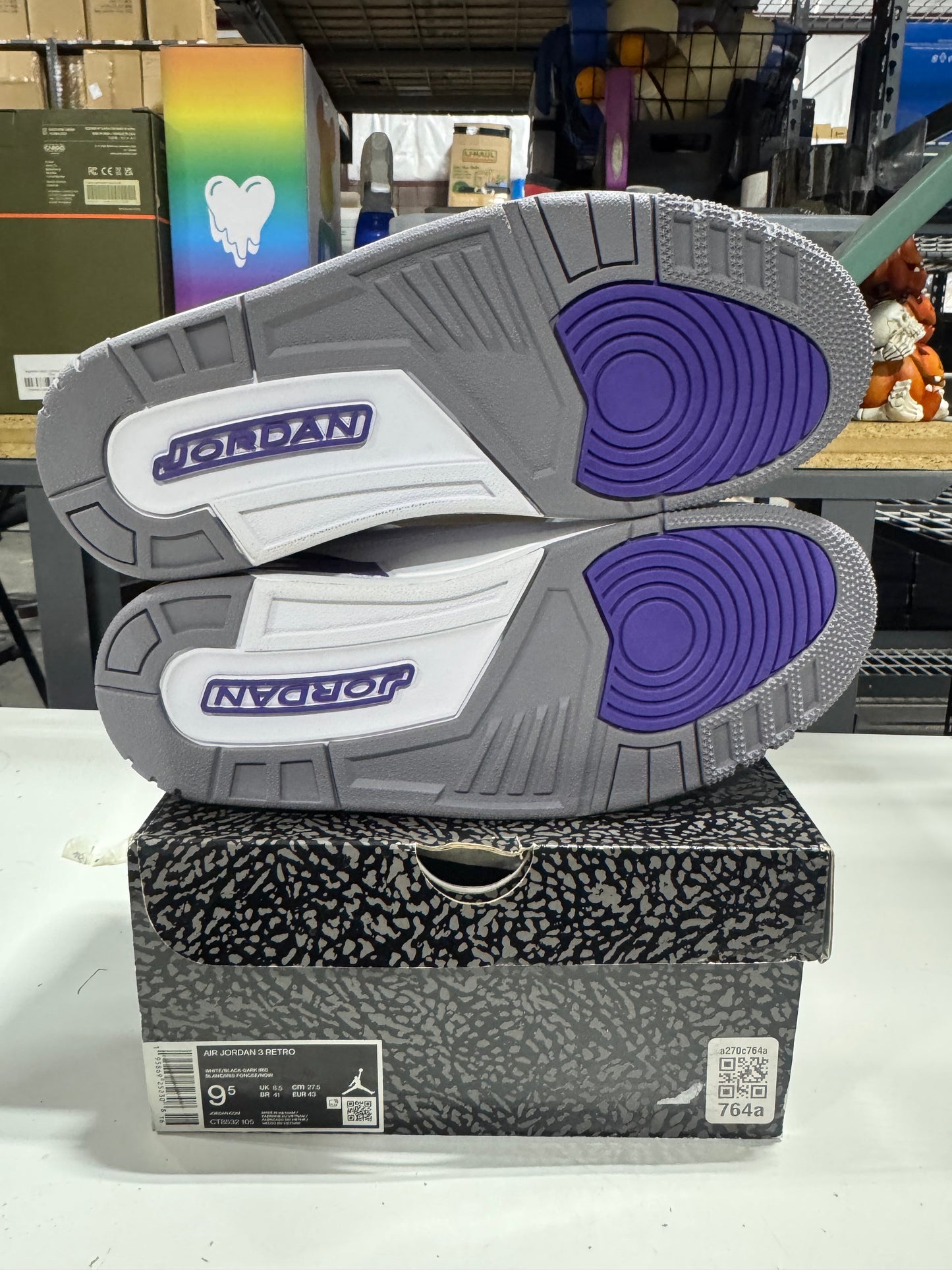 *Conditional* Jordan 3 Retro Dark Iris