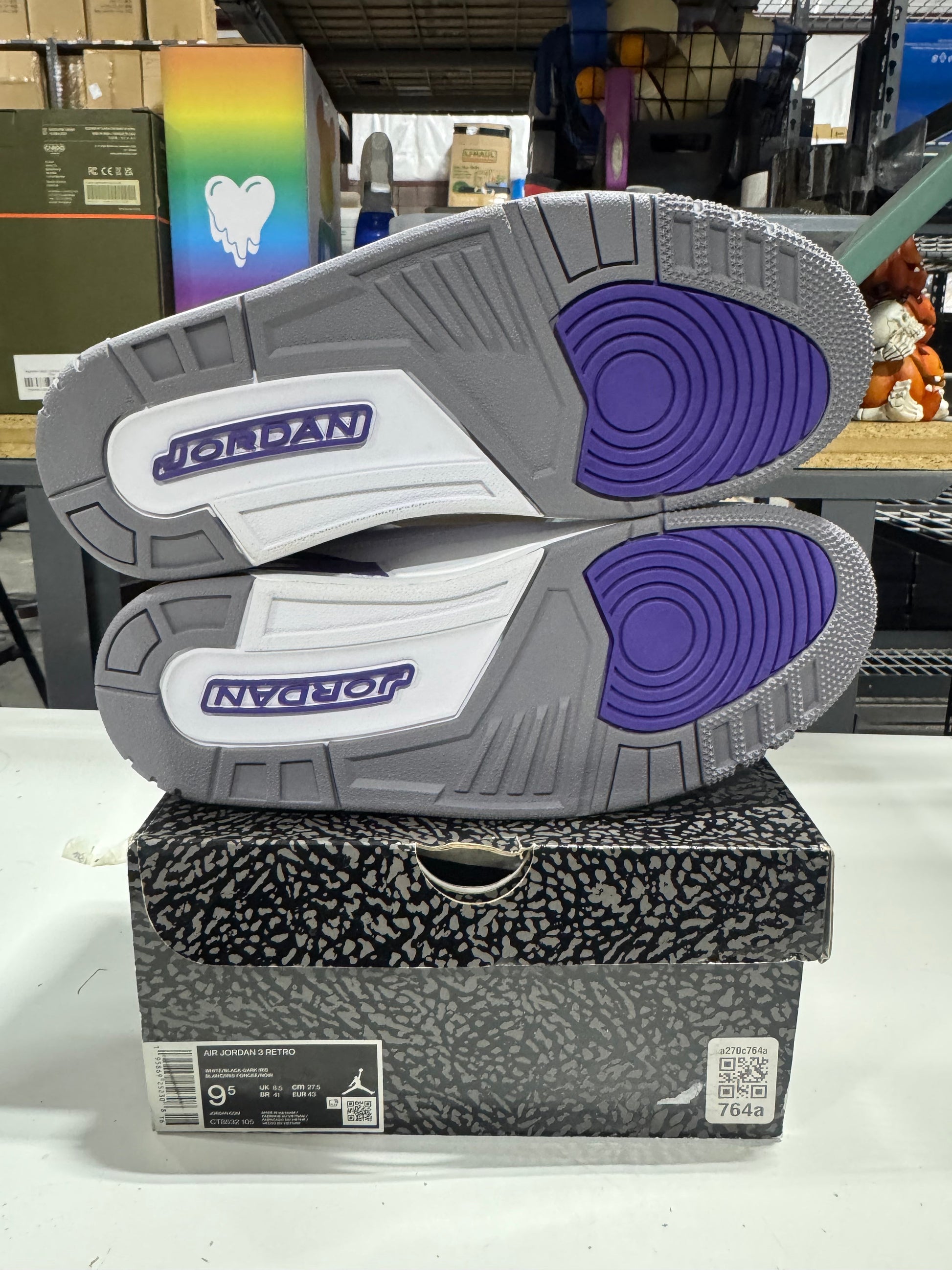 *Conditional* Jordan 3 Retro Dark Iris