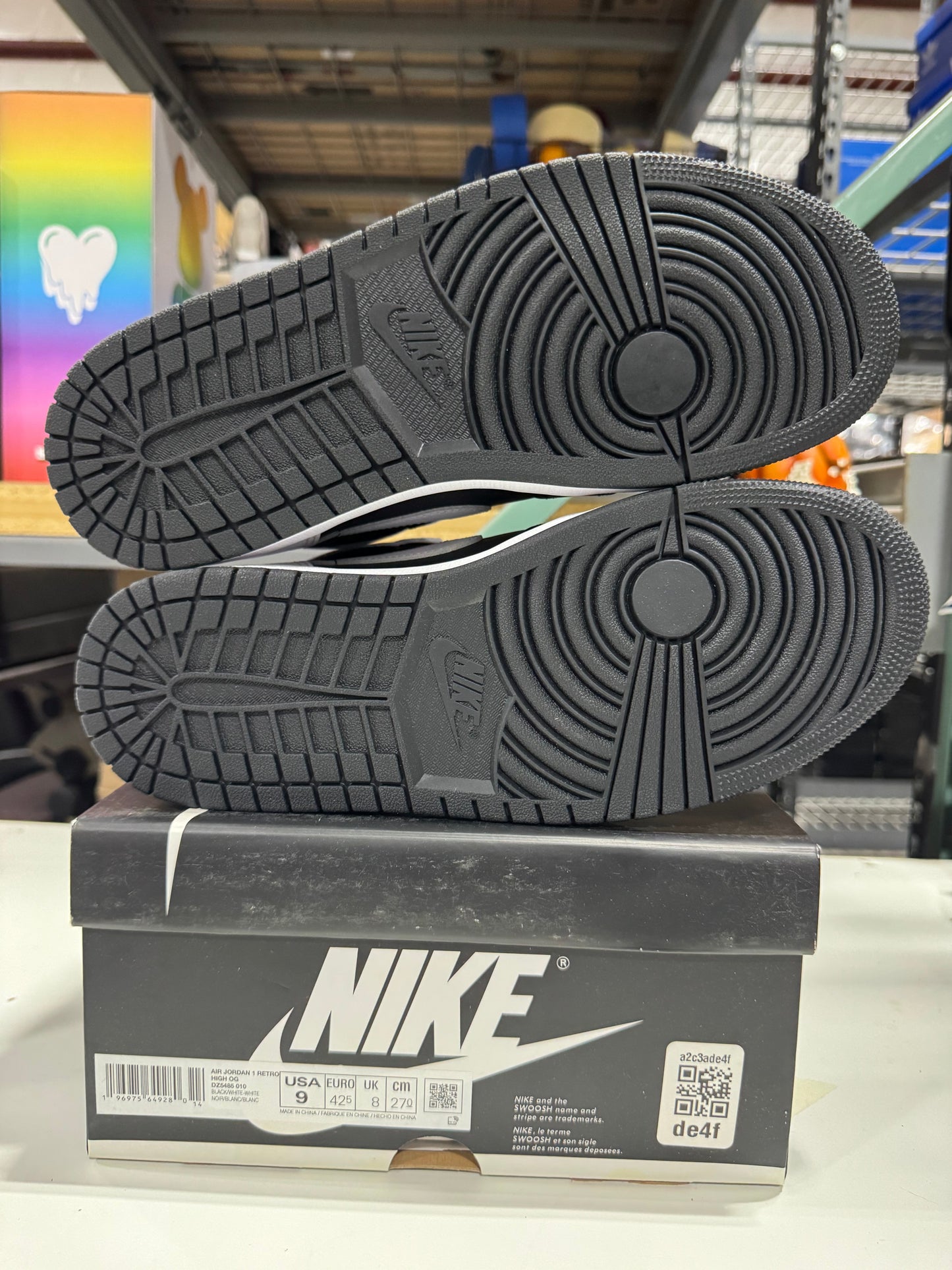 *Conditional* Jordan 1 Retro Black White (2014)