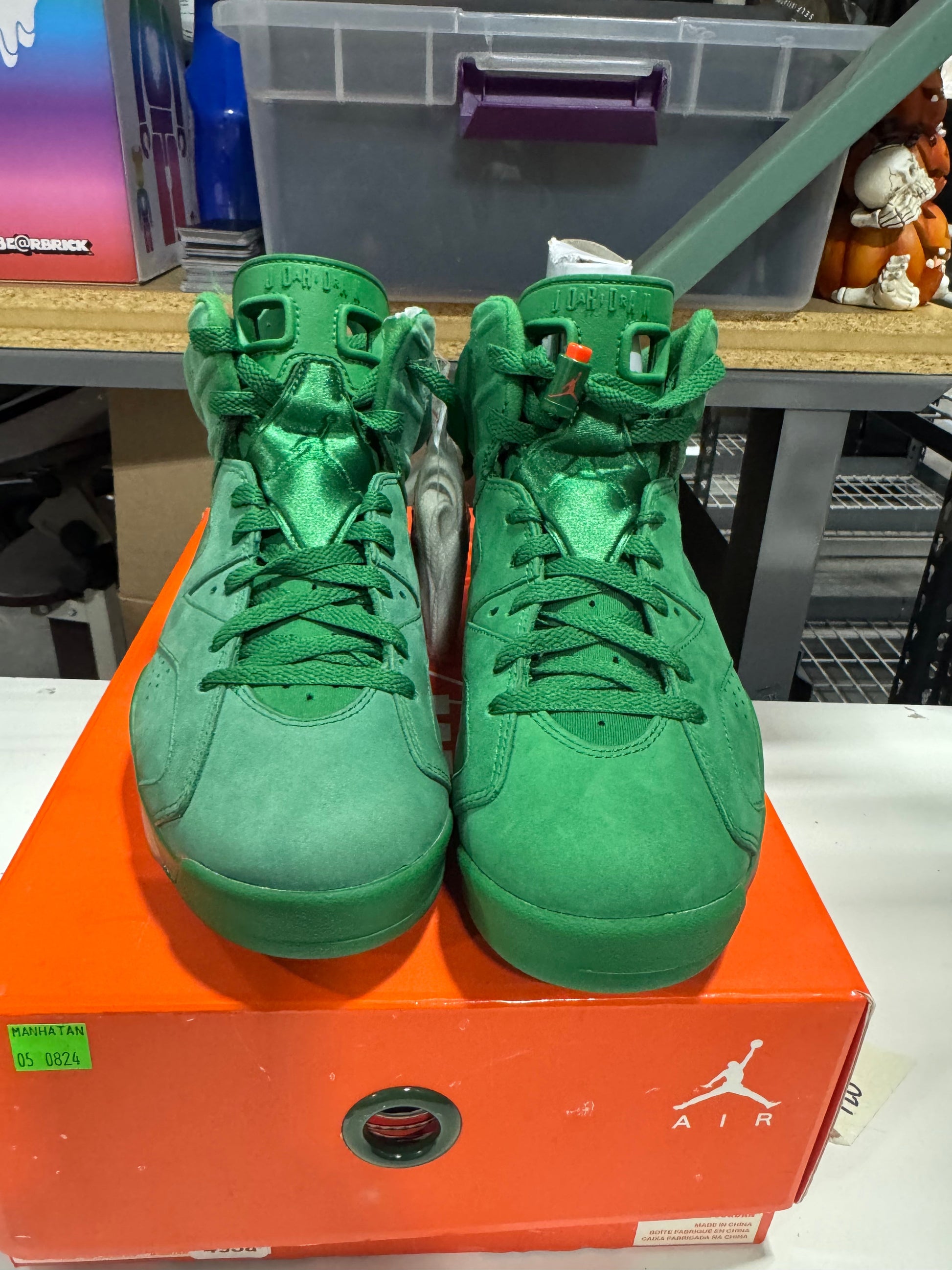 *Conditional* Jordan 6 Retro Gatorade Green