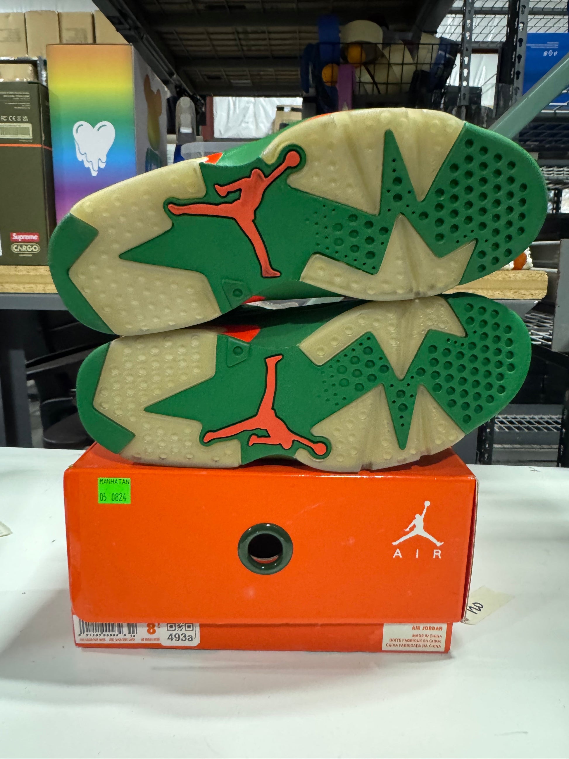 *Conditional* Jordan 6 Retro Gatorade Green