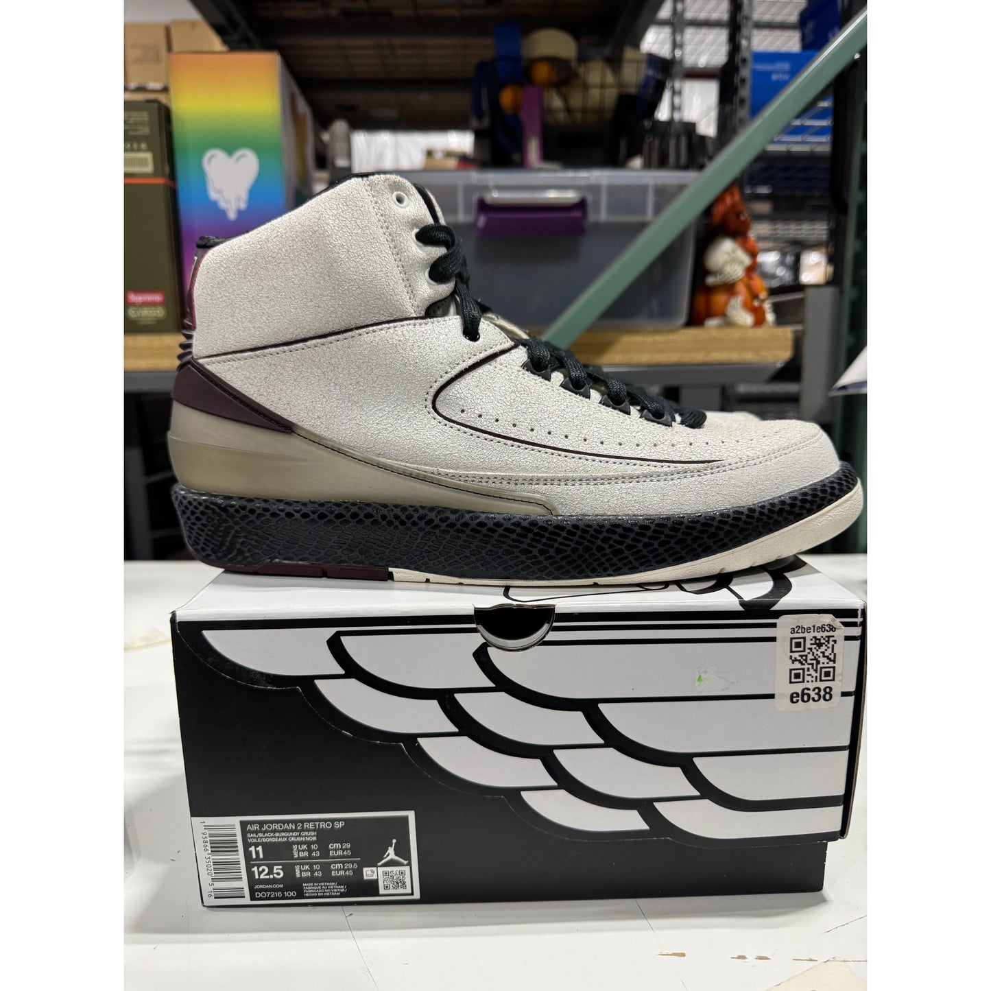 PRE OWNED Jordan 2 Retro A Ma Maniére Airness