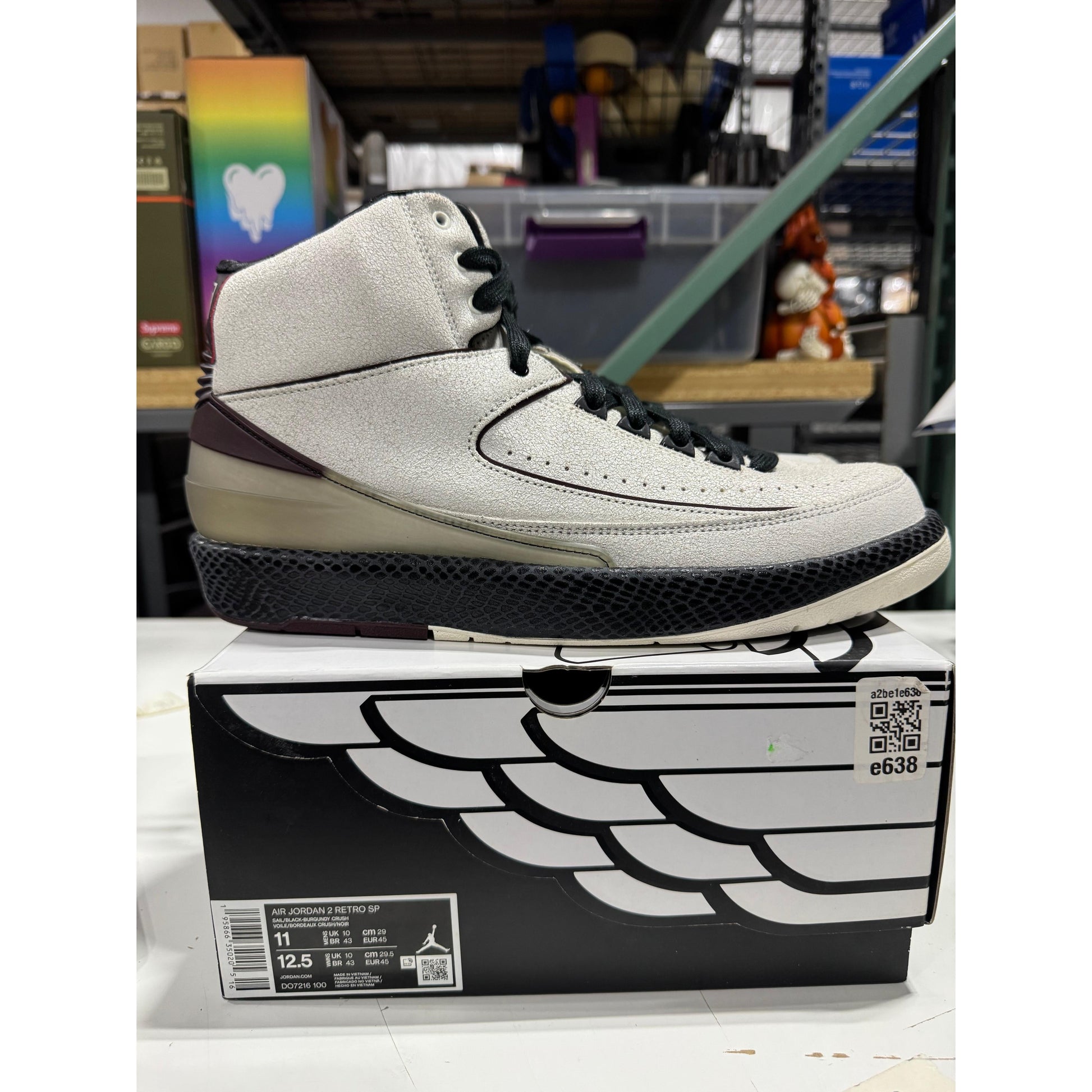 PRE OWNED Jordan 2 Retro A Ma Maniére Airness