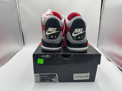 PRE OWNED Air Jordan Retro 3 "Red Cement" GS Conditional