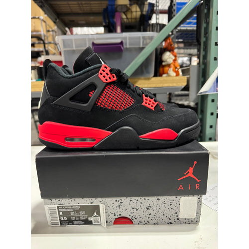 PRE OWNED (VNDS) Jordan 4 Retro Red Thunder