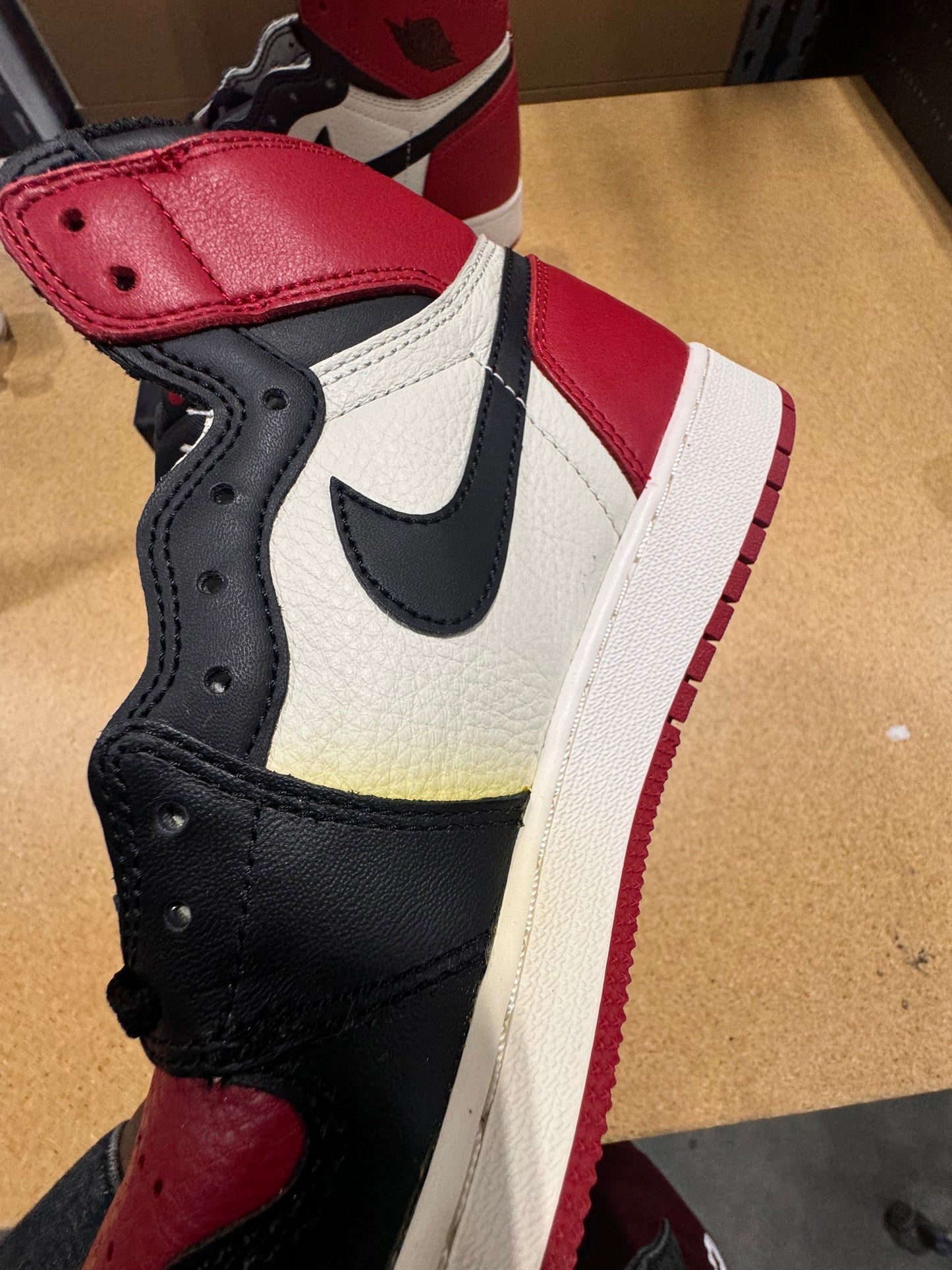 Air Jordan Retro 1 "Bred Toe" *Conditional* GS