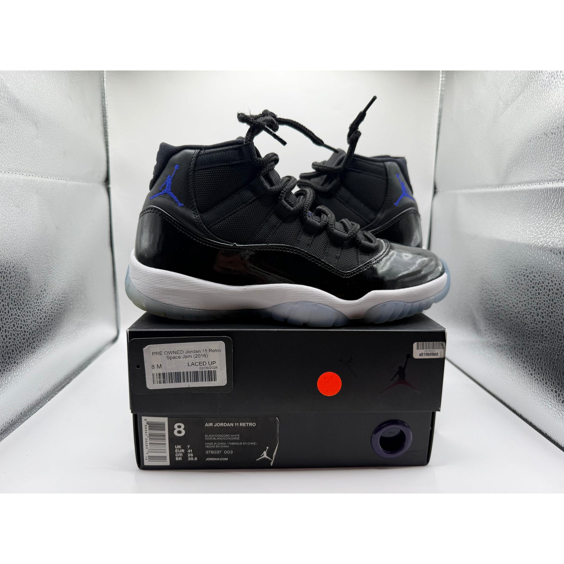 PRE OWNED Jordan 11 Retro Space Jam (2016)