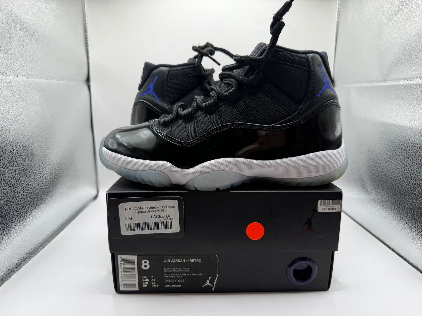 PRE OWNED Jordan 11 Retro Space Jam (2016)