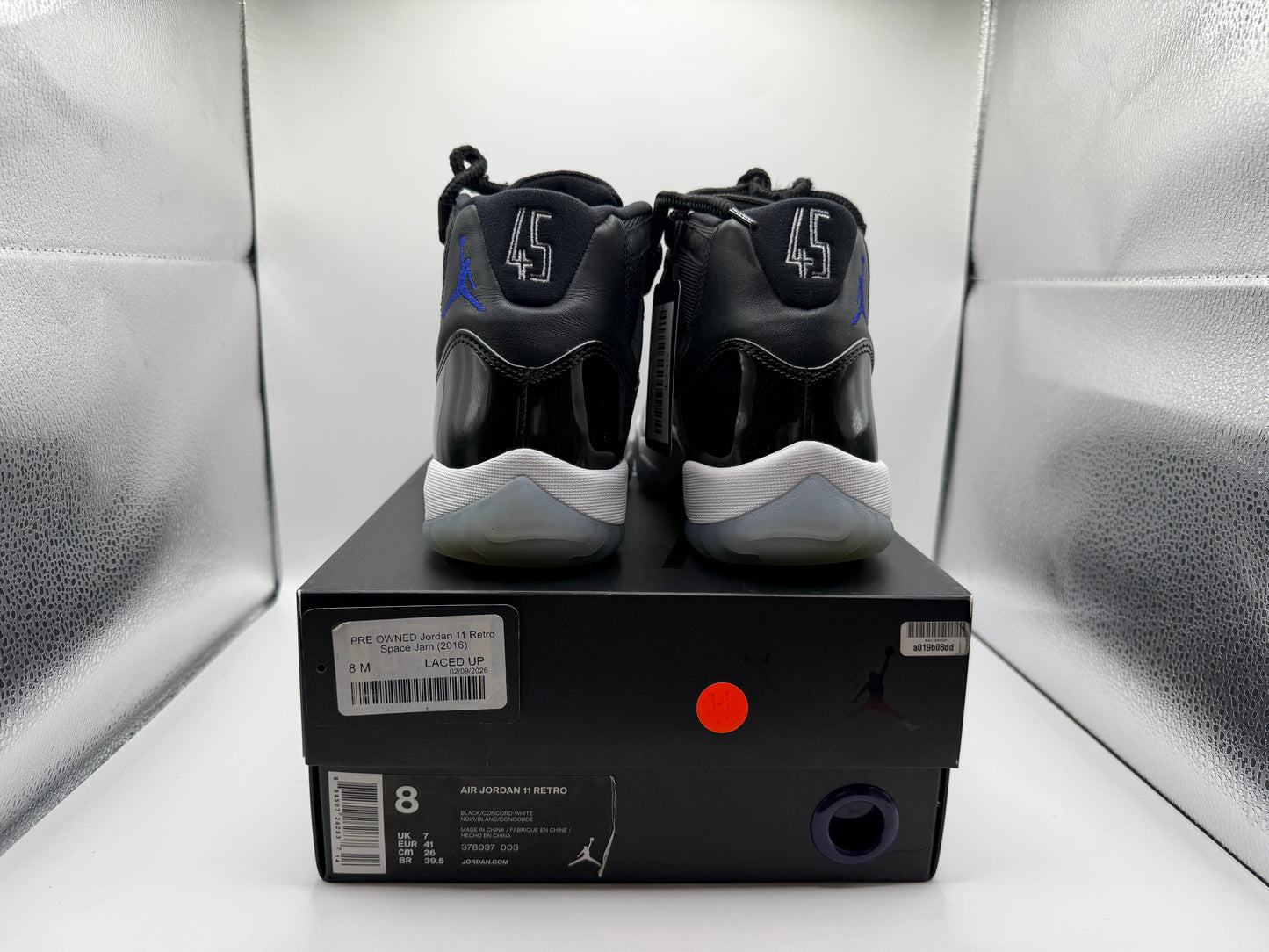PRE OWNED Jordan 11 Retro Space Jam (2016)