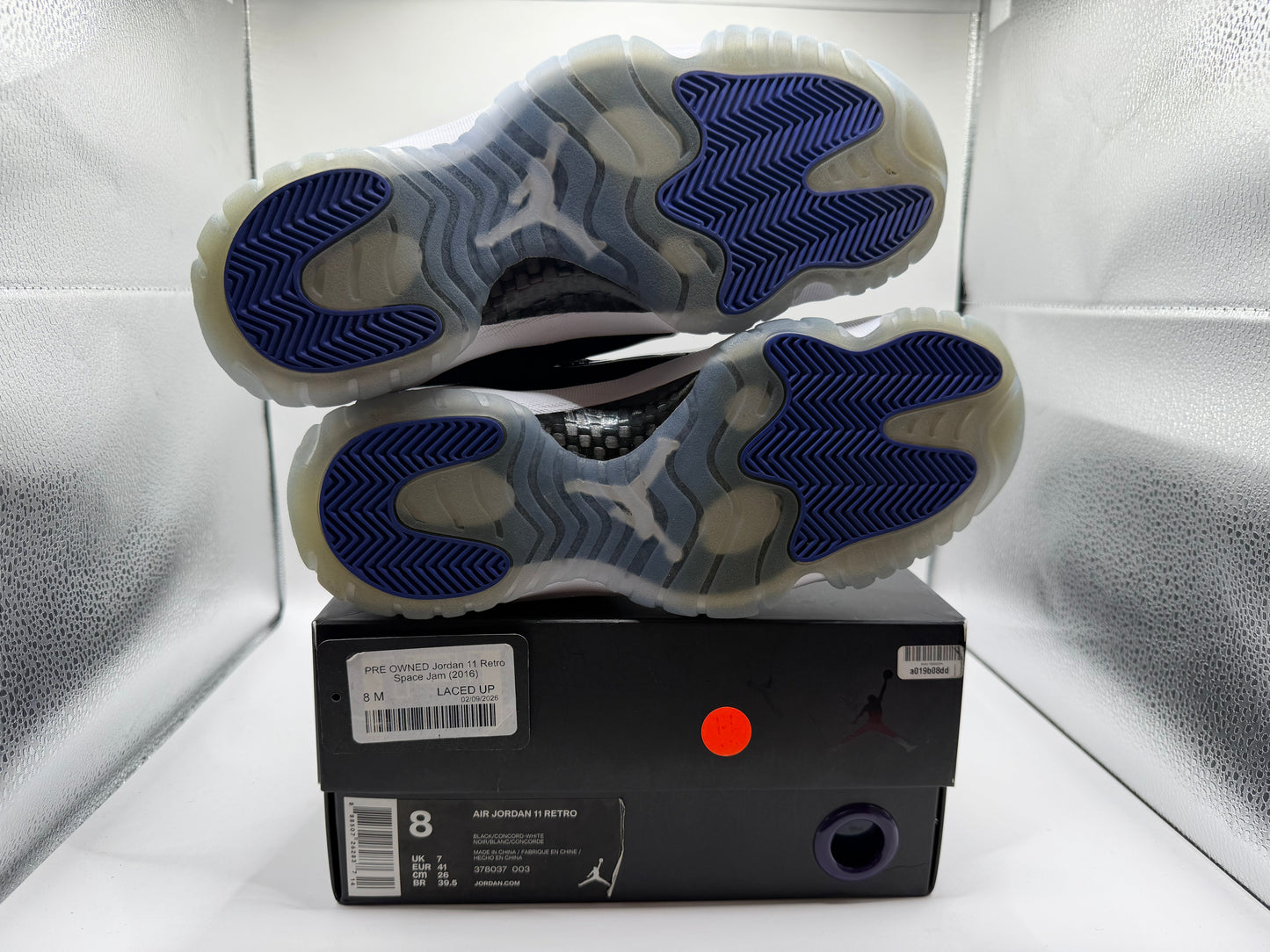 PRE OWNED Jordan 11 Retro Space Jam (2016)