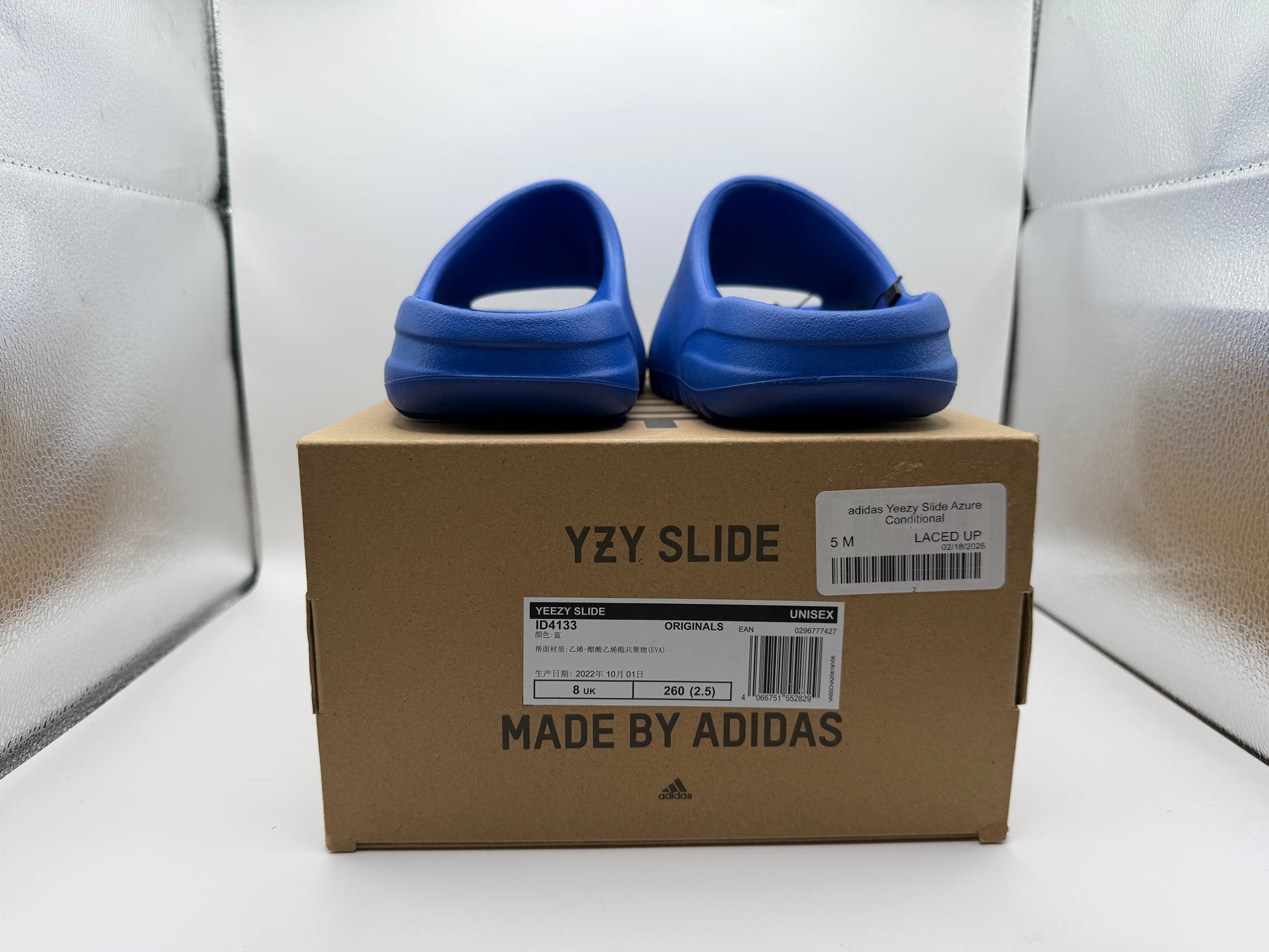 adidas Yeezy Slide Azure Conditional