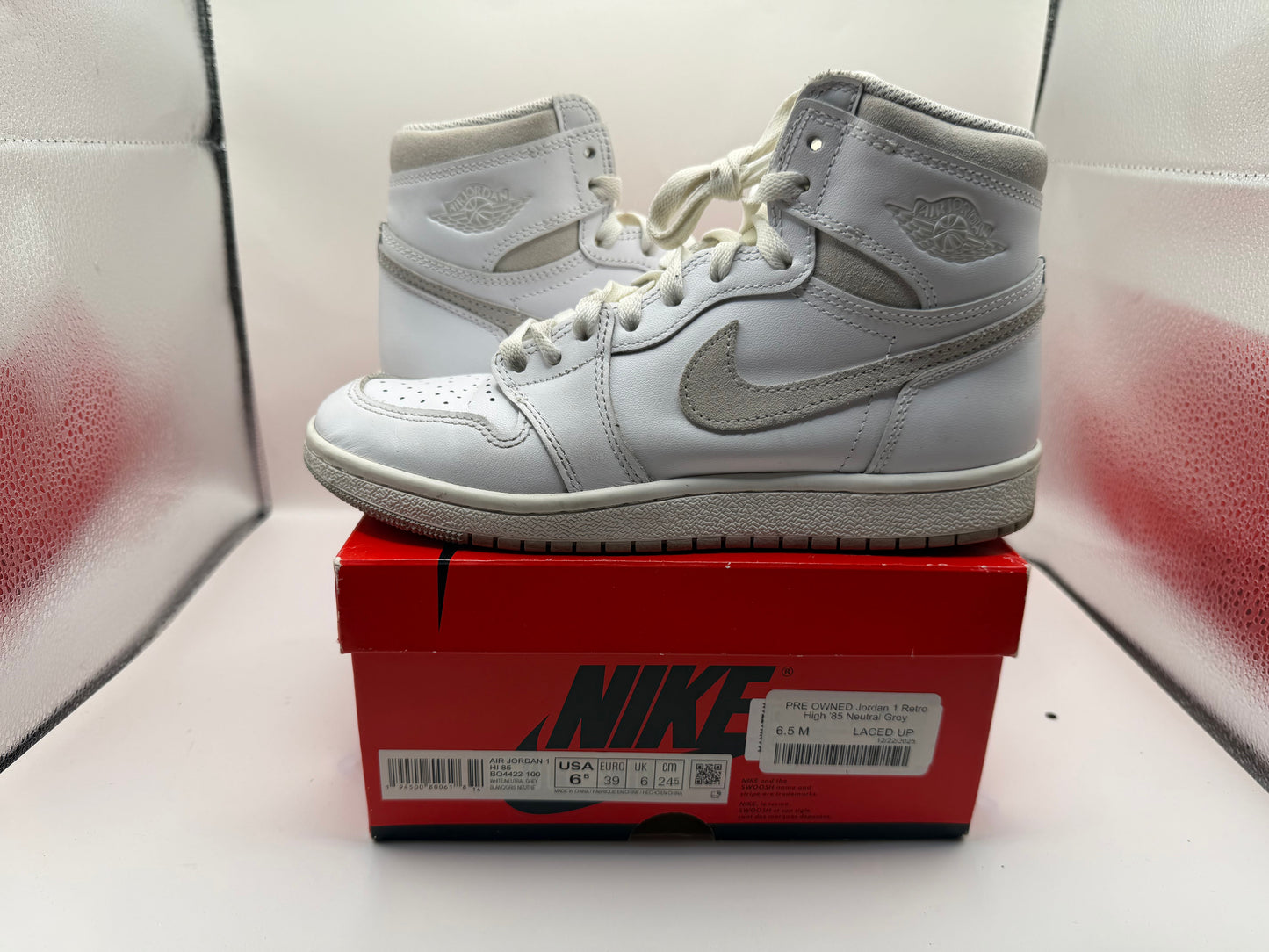 PRE OWNED Jordan 1 Retro High '85 Neutral Grey
