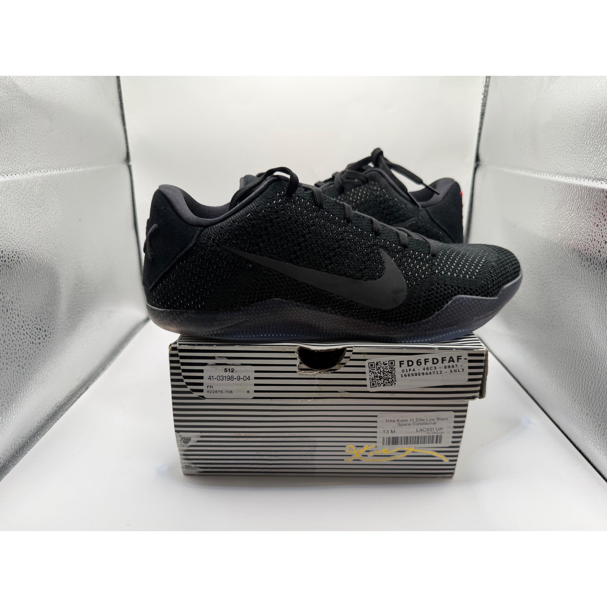 Nike Kobe 11 Elite Low Black Space Conditional