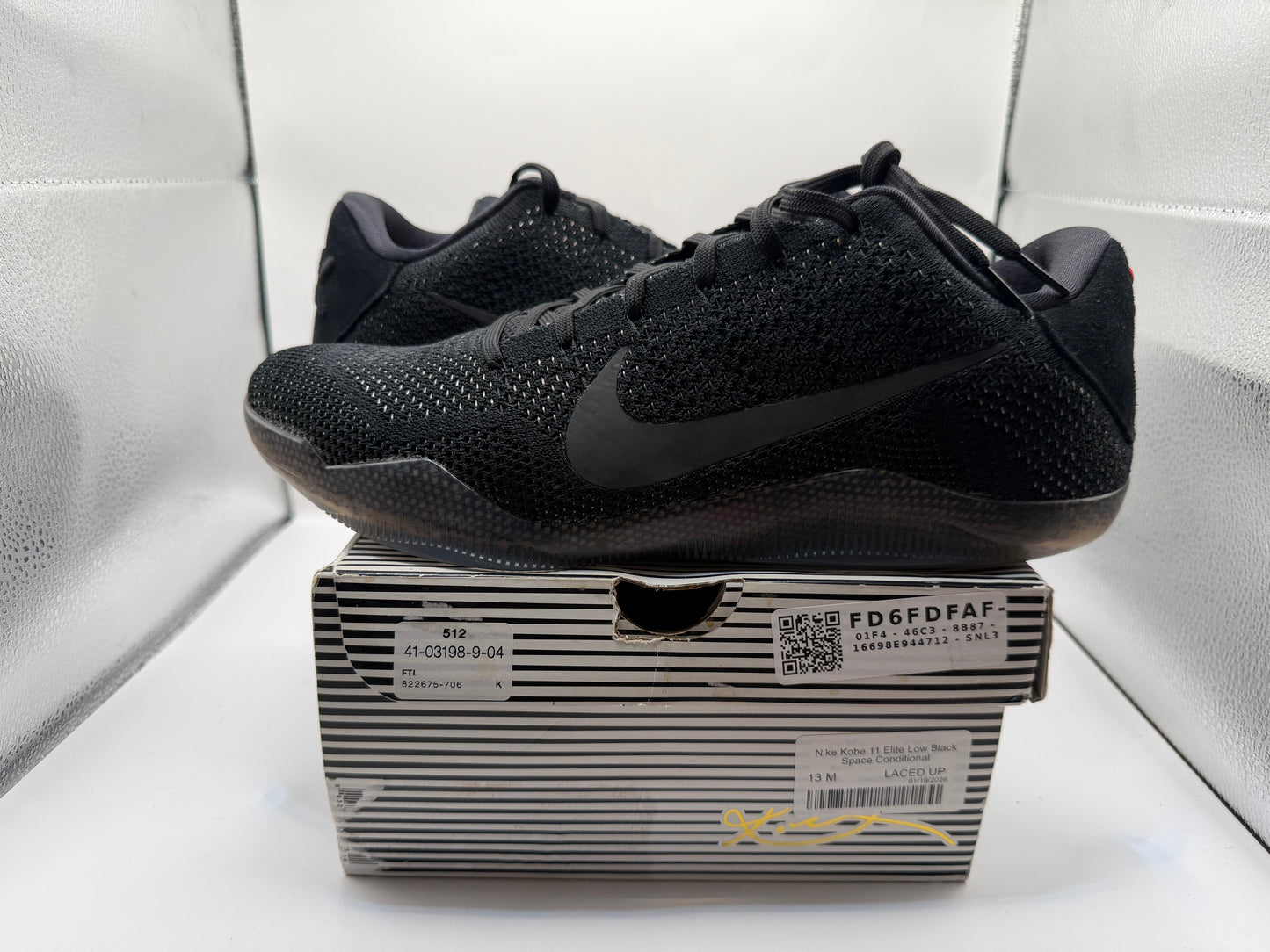 Nike Kobe 11 Elite Low Black Space Conditional