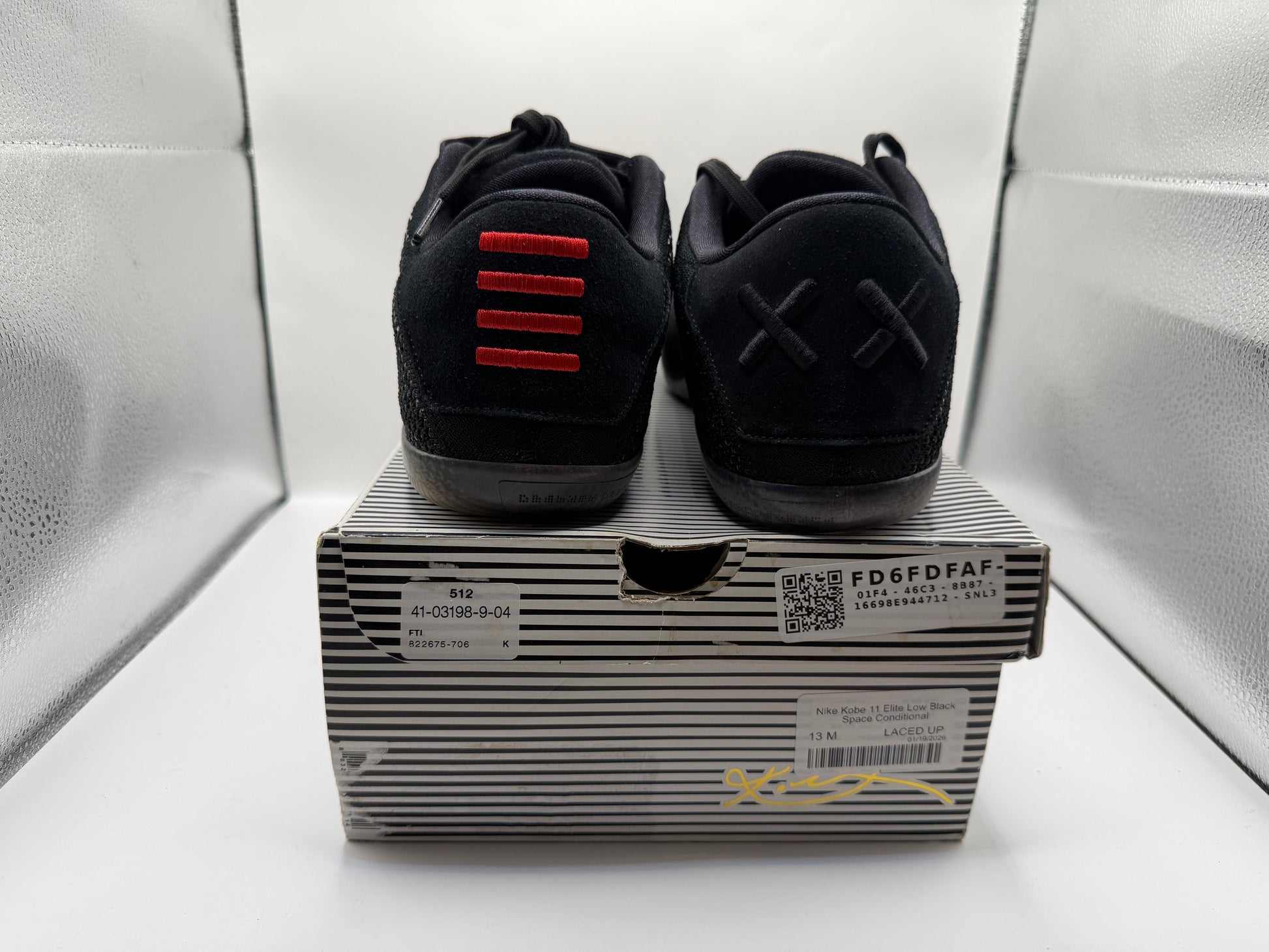 Nike Kobe 11 Elite Low Black Space Conditional