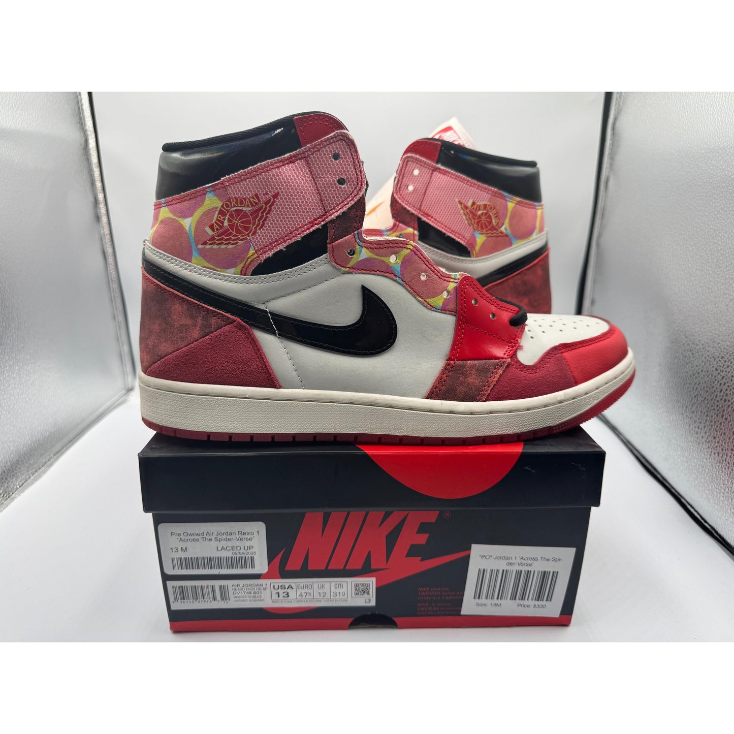 Pre Owned Air Jordan Retro 1 “Across The Spider-Verse”