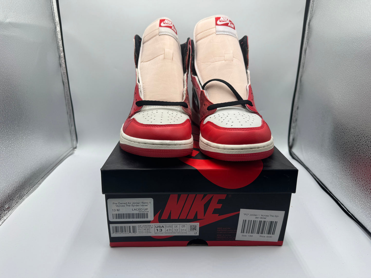 Pre Owned Air Jordan Retro 1 “Across The Spider-Verse”