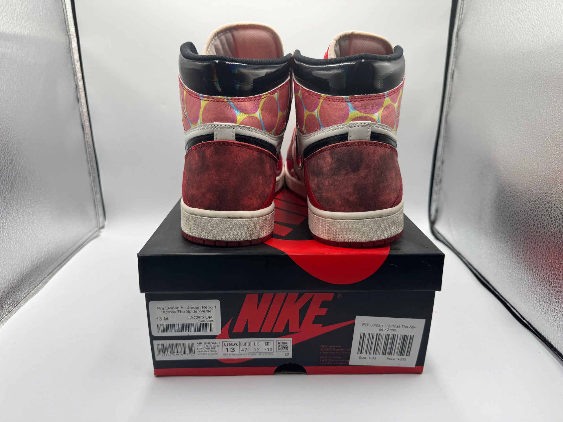 Pre Owned Air Jordan Retro 1 “Across The Spider-Verse”
